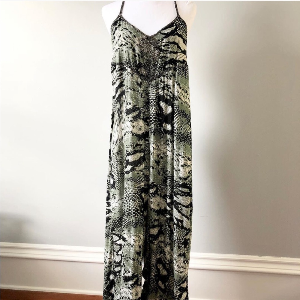 Snake print jumpsuit Khush brand